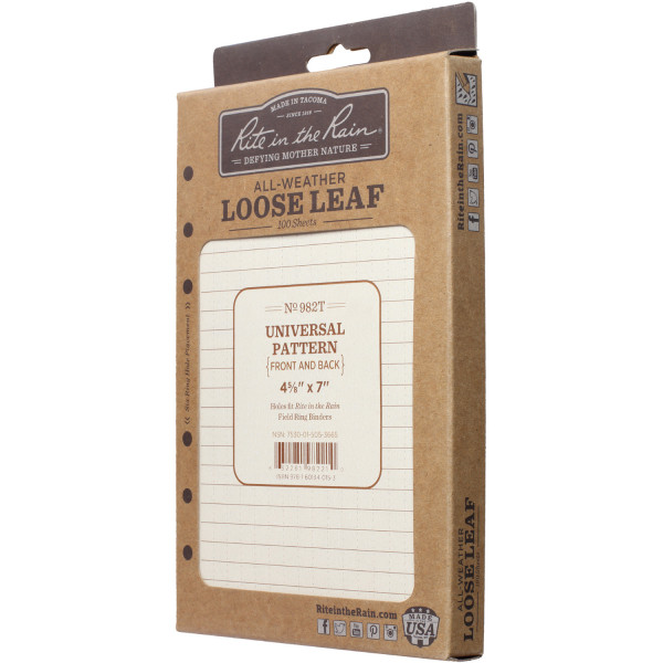 Ersatzblätter – Loose Leaf Tan