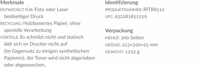 Lose Blätter – All-weather Copier Paper