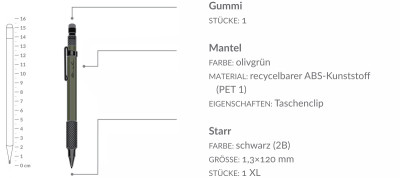Druckbleistift – Mechanical Clicker Pencil