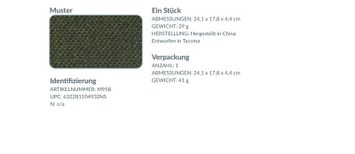 Multifunktionsbezug Verpackung – Monsoon Hand Desk